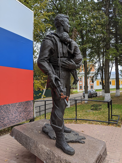 Памятник "Бойцам спецназа. Солдатам России"