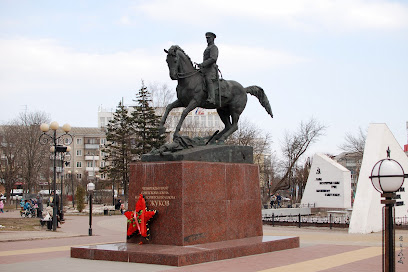 Памятник Г.К. Жукову