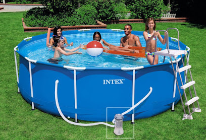 Timber frame and inflatable pools "Easy Life"