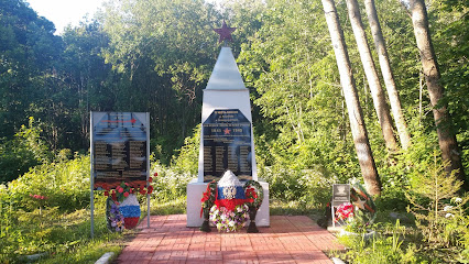 Памятник Саше Кондратьеву ВОВ в д. Голубково