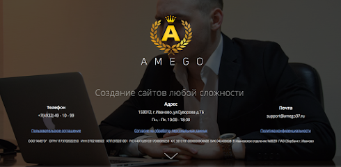 Создание сайтов Иваново - АМЕГО
