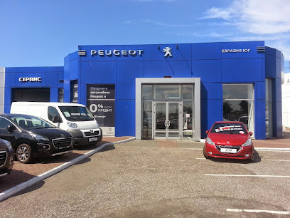 Peugeot, автосалон Евразия-Юг, официальный дилер Пежо в Омске