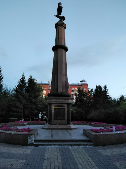 Памятник воинам Томского пехотного полка