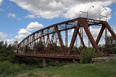 Железный Мост Через реку Медведица. Начало 20 века