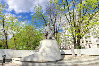 Monument to the Kazakh poet Abay Kunanbayev