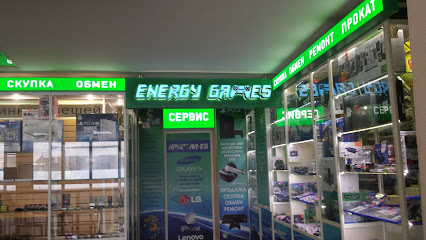 ENERGY GAMES, магазин игровых приставок и дисков