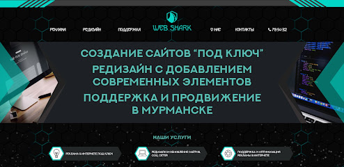 Создание, редизайн и продвижение сайтов в Мурманске