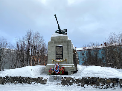 Памятник воинам 6-й Героической комсомольской батареи