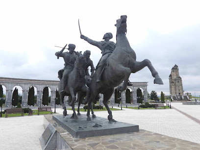 Памятник Ингушскому конному полку Дикой Дивизии