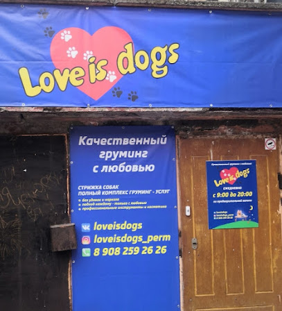 Love is dogs стрижка собак