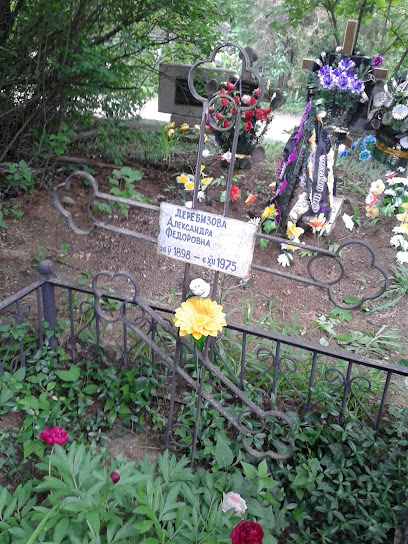 Кладбище Александра Федоровна Деребизова