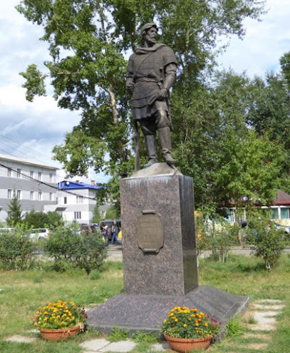 Памятник Ивану Галкину, основателю Усть-Кута
