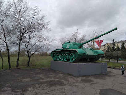 Памятник Воинской Славы. Танк