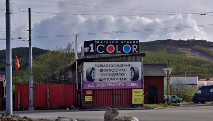 Магазин красок "COLOR"