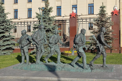 Памятник героям фильма "Они сражались за Родину"